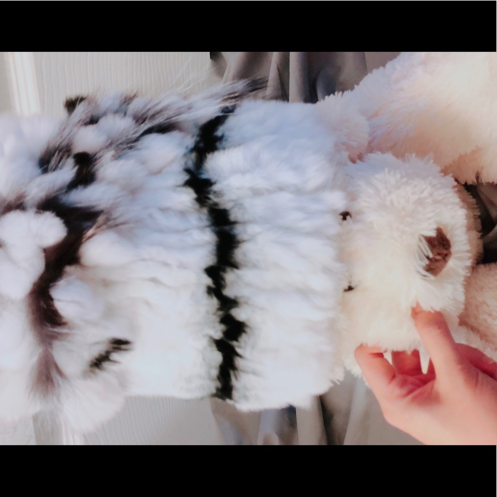 Real Rabbit fur hat